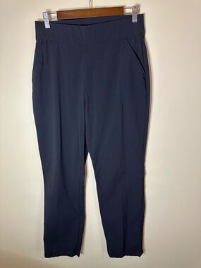 Columbia Women’s MED Slim Tapered Pull-On Lightweight Black Pants